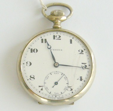 VENDIDO----------Relógio Suiço, Marca Cymrex Dupla Patente