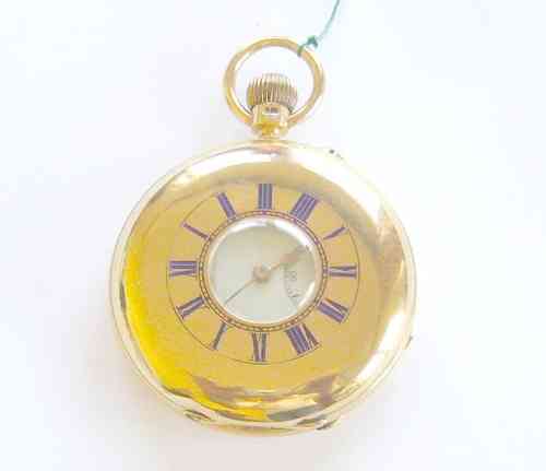 VENDIDO-----J.W. Benson, Relojoeiro da Rainha, em Ouro 18k, de 1904!