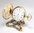 VENDIDO----Leroy &  Cie, Horloger de La Marine, em Ouro 18k, ca.1920.