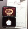 SOLD-Excellent 18k Gold Patek Philippe,with Box, Antique Gold Chain and Extract from The Archives!!!